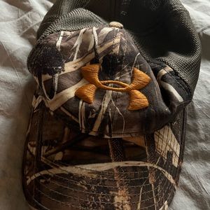 Camo under armor hat